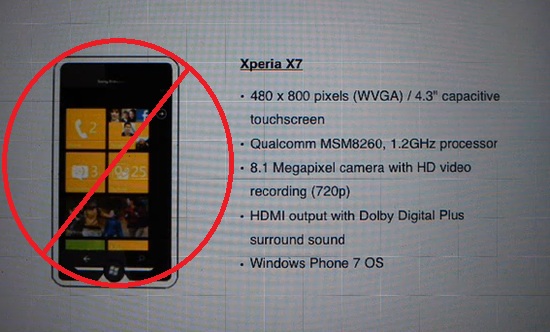 xperia wp7